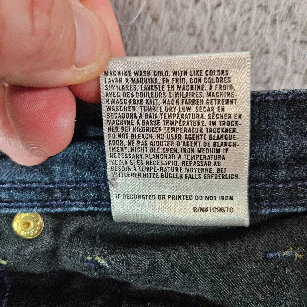Citizens of Humanity Jeans Women 29 Ingrid Stretch Stay Gold‎ Low Waist Flare